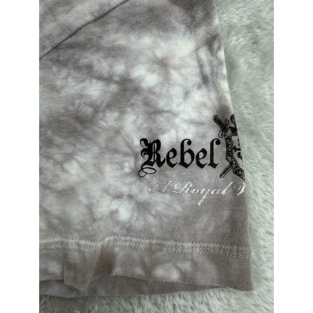 Rebel Spirit Mens Medium Gray Wings T-Shirt Grunge Streetwear 100% Cotton - Picture 14 of 16